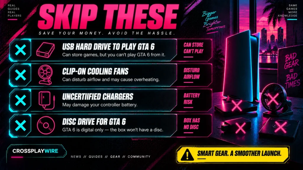 PS5 accessories to skip before GTA 6 and why