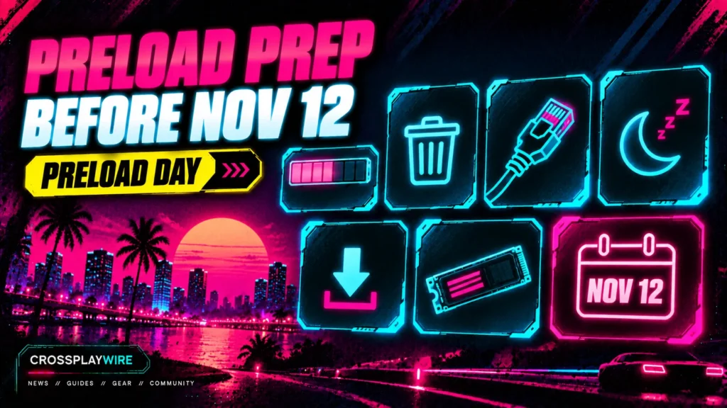 Seven-step checklist to prepare a PS5 or Xbox for GTA 6 preload